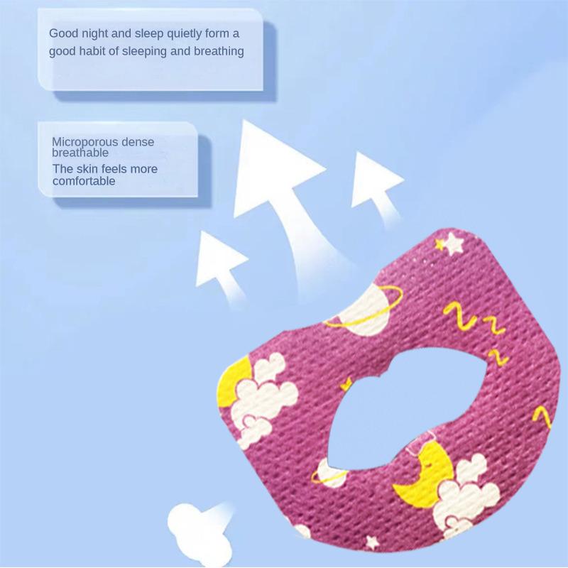 Product Introduction of 1Pcs Stickers Children Adult Night Sleep Lip Nose Breathing Patch Mouth Tape 6