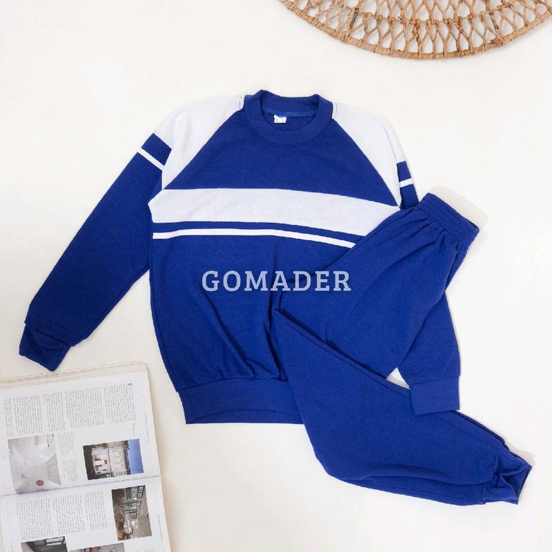 Gomader Setelan Baju Olahraga Sekolah Anak TK/PAUD Kuljur Biru Benhur Seragam bola 1