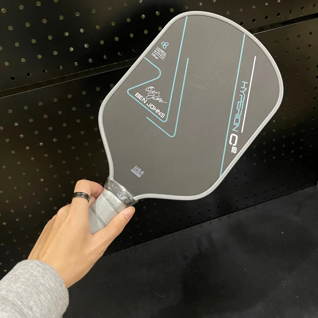 Vợt Pickleball Hyperion C2 bản gia công độ dày 16mm - Bề mặt được làm từ sợi Carbon cao cấp vợt  pickleball - Sport Cacbon Cao Su Thể Dục