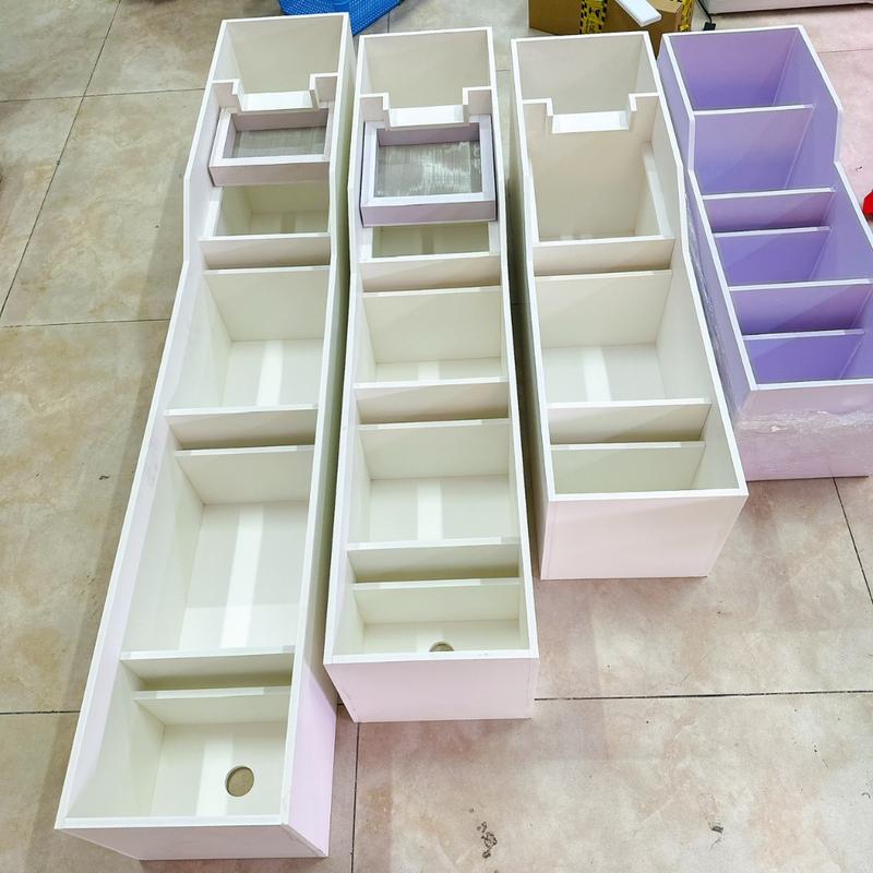 Lọc Tràn Trên (Giấu Bơm) Mũi Tàu +  Khay Tách Phân Chất Liệu Nhựa Cứng Cao Cấp Hơn Fomex