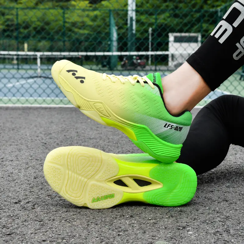 Badminton Shoes for Men Women Indoor Court Pickleball Volleyball Shoes N Size 1 P 0