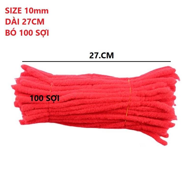 Kẽm Nhung Uốn Tóc Bó 100 Sợi