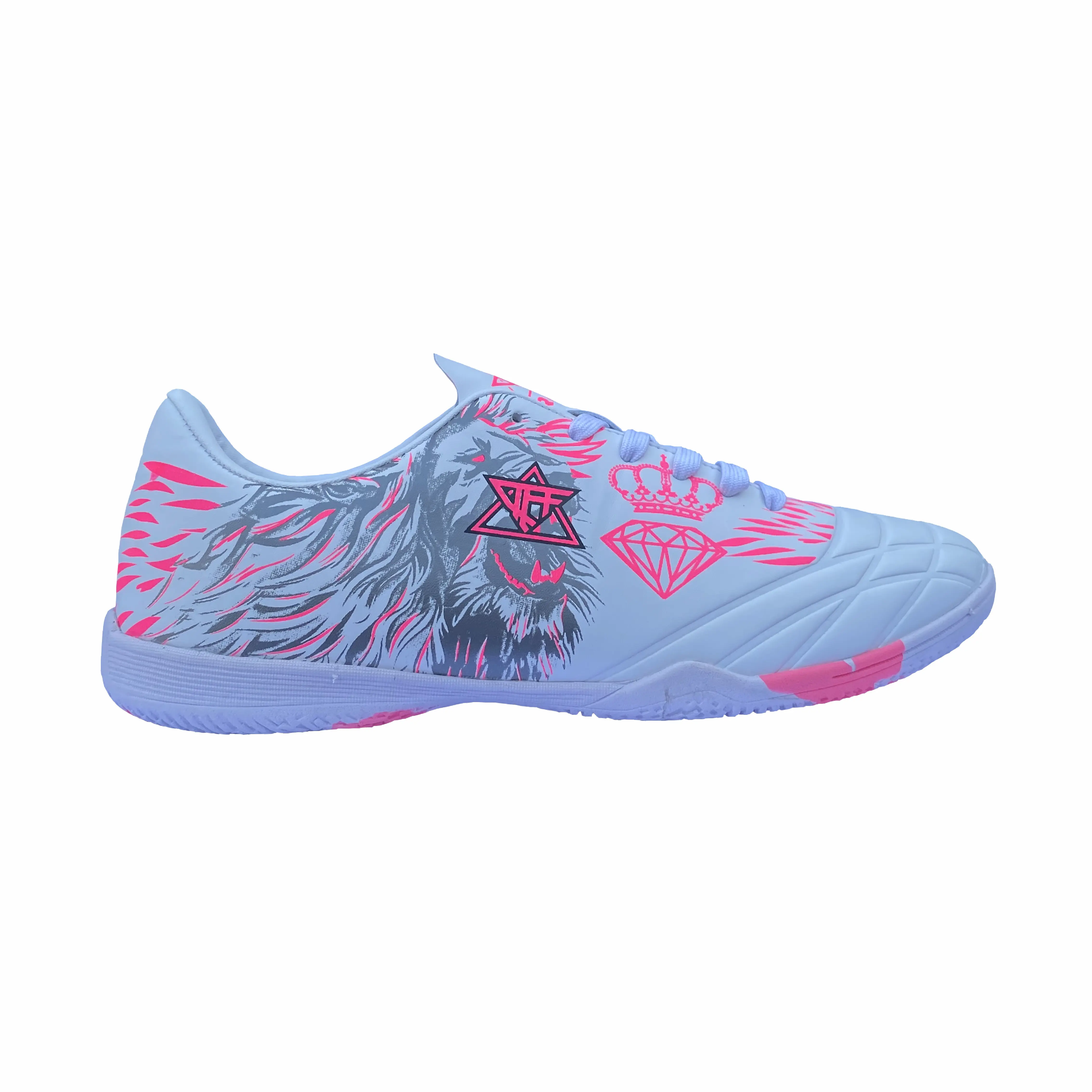 Sepatu FUTSAL RAF VANTHERA WHITE PINK LS Dewasa" sepatufutsal c it Semua musim Pink sepatu  futsal apha  trent sepatu  futsal sepatu futsal decit sepatu  futsal sepatu  futsal sepatu  ori