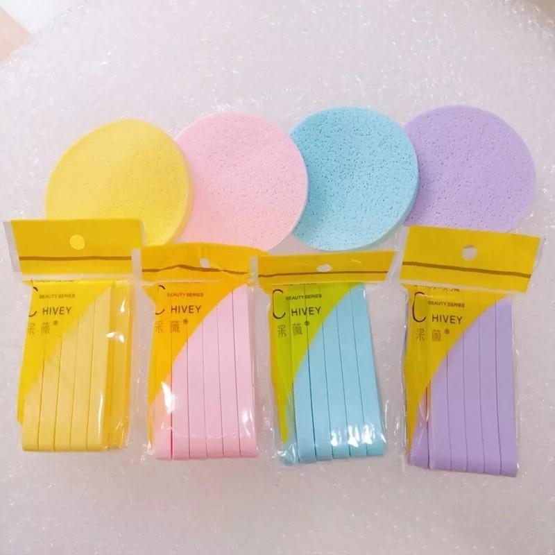 ED - 1 LUSIN 12 BIJI - SPONGE FACIAL STICK / SPONS KENTANG FACIAL / SPONS FACIAL PEMBERSIH MUKA 1