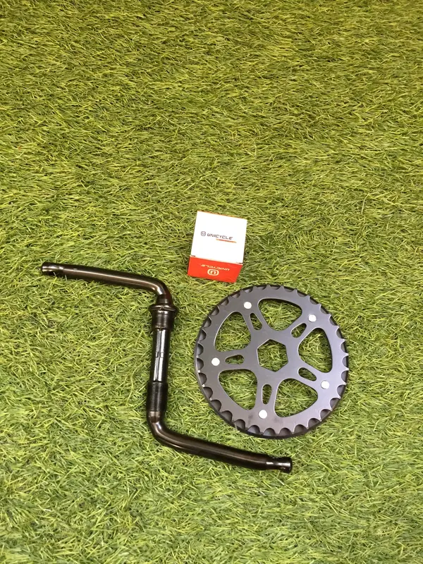 Crankset crank gir langsung sepeda ukuran 16 dan 20 Unicycle Tersedia Engkolan Saja 3