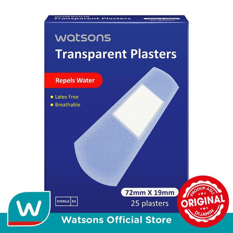 Watsons Transparent Plaster 25S - Shop | Tokopedia