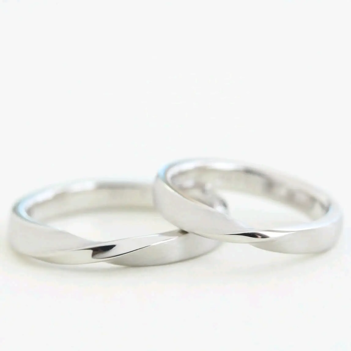 Glossy ring couple Perak aesthetic Classy silver perak925