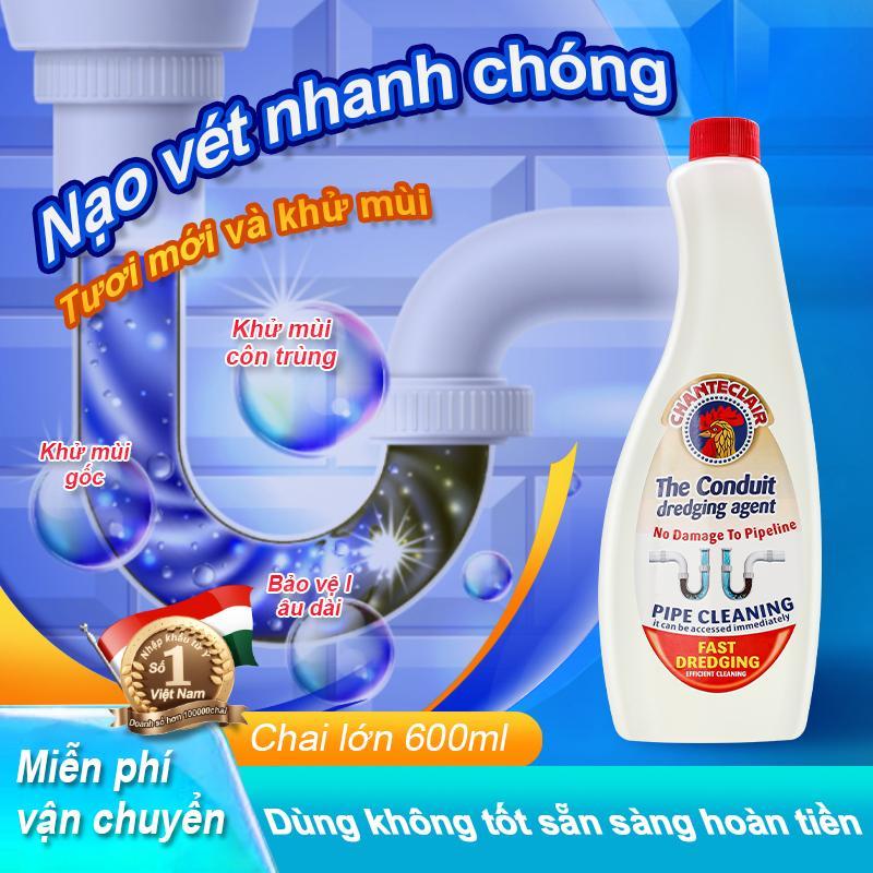 Dung Dịch Thông Tắc Cống Chanteclair Cực Mạnh, Làm Sạch Thông Tắc Bồn Cầu, Đường Ống, Bồn Rửa Mặt Siêu Nhanh, Siêu Mạnh, Khử Khuẩn Và Mùi Hôi