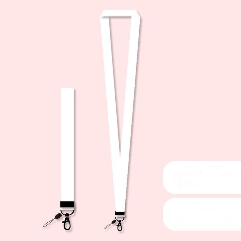 mobile phone lanyard Small rope, black and white, prevents loss. For men and women 7