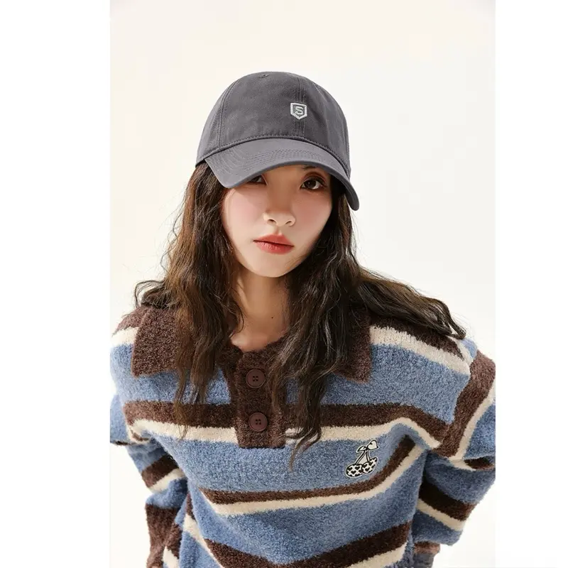 Mũ, Nón Lưỡi Trai Nữ, Thêu Chữ Nổi Cao Cấp, Mẫu Mũ Lưỡi Trai Cotton Unisex Mới 5