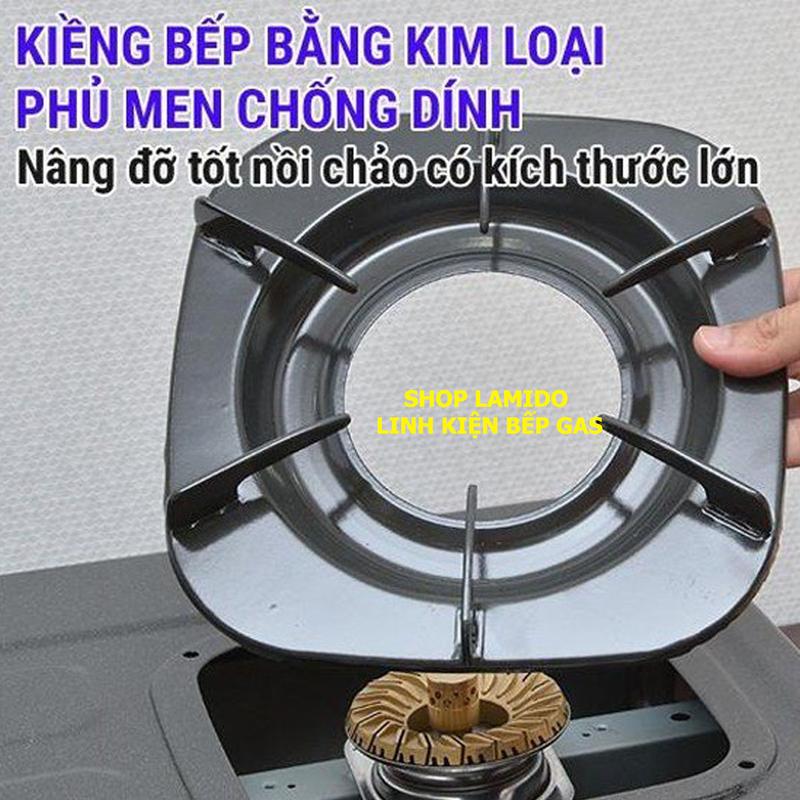Kiềng bếp gas RINNAI 6 chân VUÔNG [ LOẠI BẾP INOX, THẾP  ] dùng cho các loai bếp ga dương đơn, đôi  [ PHỤ KIỆN THAY THẾ ]