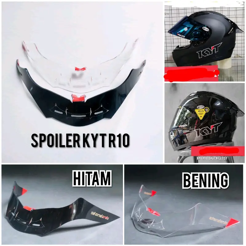 Spoiler Kyt Vendetta / Kyt K2 Rider / Kyt Falcon / Kyt Kyoto / Kyt Rc7 / Kyt Dj Maru / Kyt Galaxy / Spoiler Kyt TT Course / Spoiler Kyt R10 Motorcycle 2
