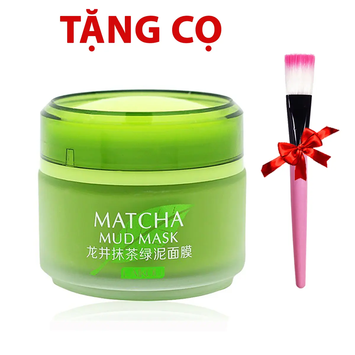 Mặt Nạ Bùn Trà Xanh Laikou Matcha Mud Mask 85g