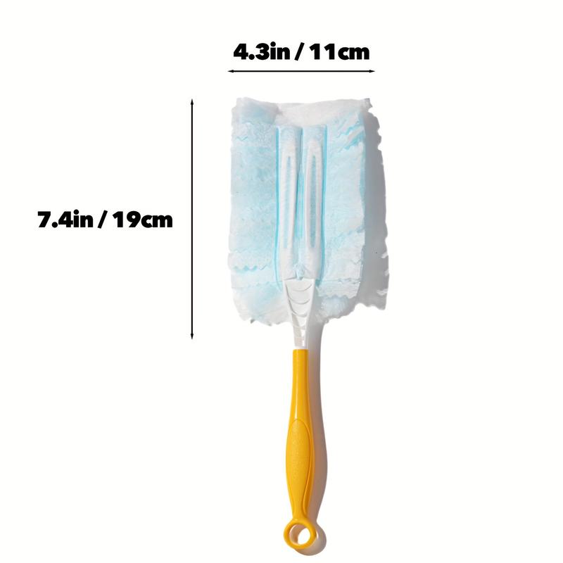 10pcs, Disposable Duster Refills, Electrostatic Duster Heads Replacement - Effortless Dust Removal For Electronics, Furniture, Blinds, And Ceiling Fans – (Handle Not Included) - Cleaning Supplies, Cleaning Accessories 1
