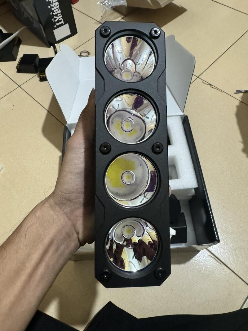 Product Introduction of Đèn trợ sáng nội địa Trung Quốc T2 sử dụng led CREE XHP70.3 siêu mạnh công suất 400w/cặp Phụ Kiện 7