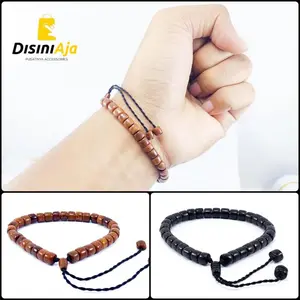 Gelang Kaokah Coklat Hitam Laki-laki Perempuan