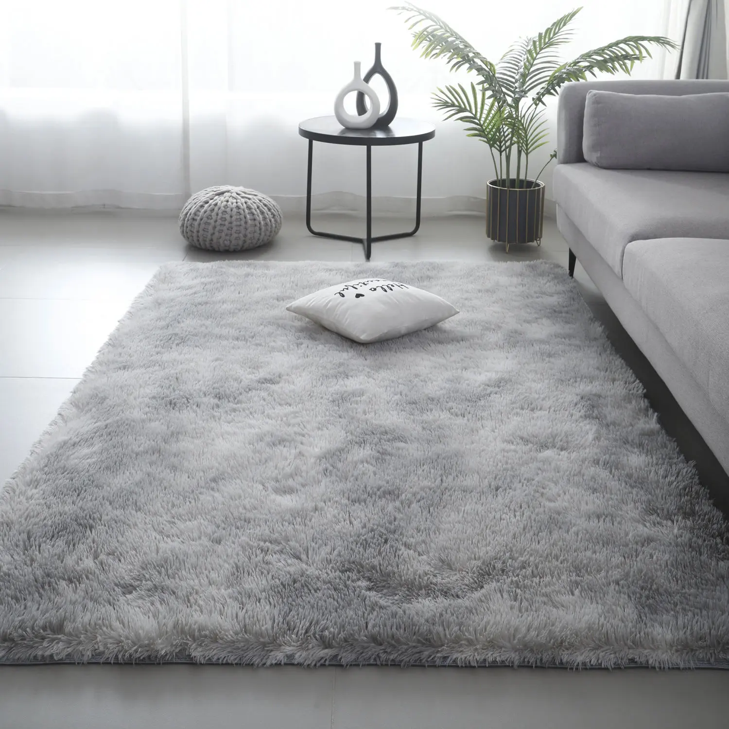 Thảm dày cho phòng ngủ, chống vết bẩn, thích hợp cho đầu giường, phòng Khách phòng Tatami, phủ đầy đủ diện tích lớn, có thể tái mua 10k lần