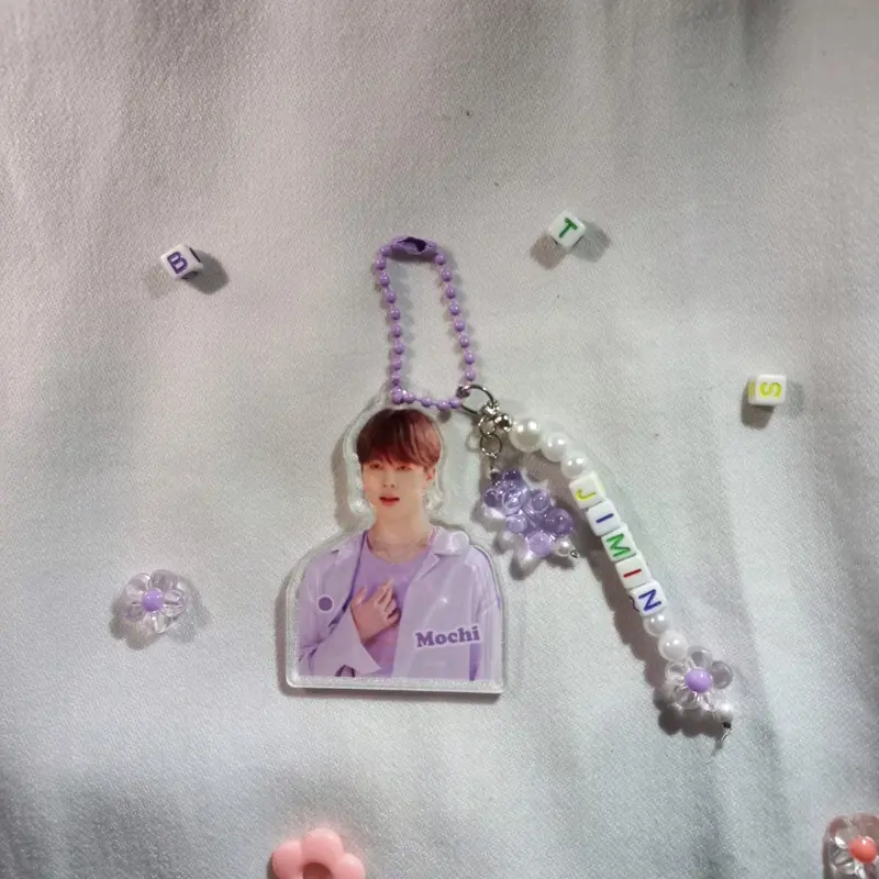 KEYCHAIN / GANTUNGAN BTS Pelapisan Logam 1