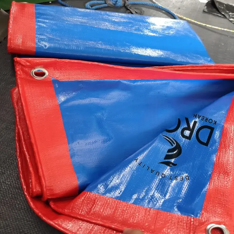 terpal 5x7 ORIGINAL KOREA TECHNOLOGY ecer dan grosir untuk jemuran peternakan, kolam ikan, truck, tenda hingga keperluan proyek. 1