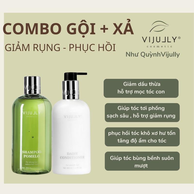 COMBO DẦU GỘI + Dầu Xả VIJULLY