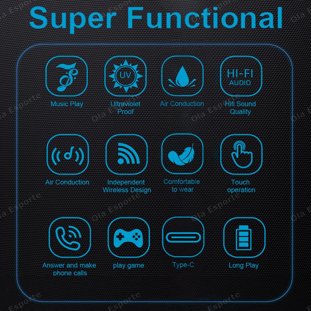 Smart Anti blue light Glasses Bluetooth Earphones Intelligent Calls Music Sound Quality Voice Assistant Long Battery Glasses New - Image 2