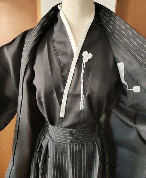 Product Introduction of [3143 People Collected] Men's Anime Costume Kimono Japanese Style Male Samurai Costume Japanese Kimono Men Japanese Traditional Costume Performance Costume 16