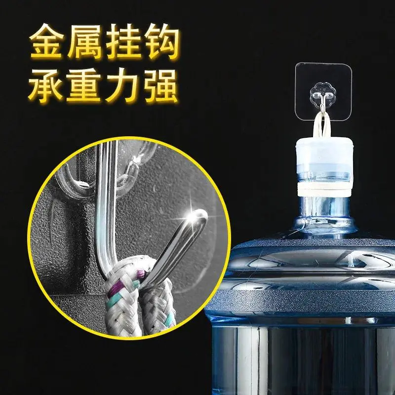 Móc Áo Khoác Và Mũ, Không để lại dấu vết, Mạnh Mẽ, Xgnvpy, Cuộc Sống Gia Đình, Móc Dính, Thích Hợp Cho Chìa Khóa Và Ô, Cắt Không Cần Đục Lỗ, 5