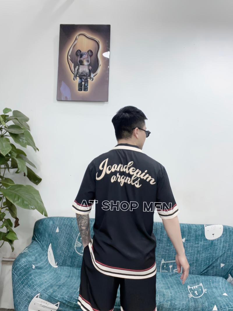 Product Introduction of Bộ Quần Áo Nam Kẻ Viền Màu Đen 3
