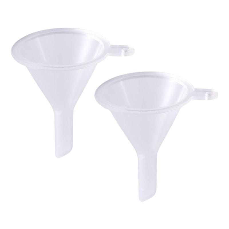 Product Introduction of Mini Clear Funnel Plastic Small Funnel Set For Perfumes Powder Cosmetic Oils Lab Bottles Filling Tools 24