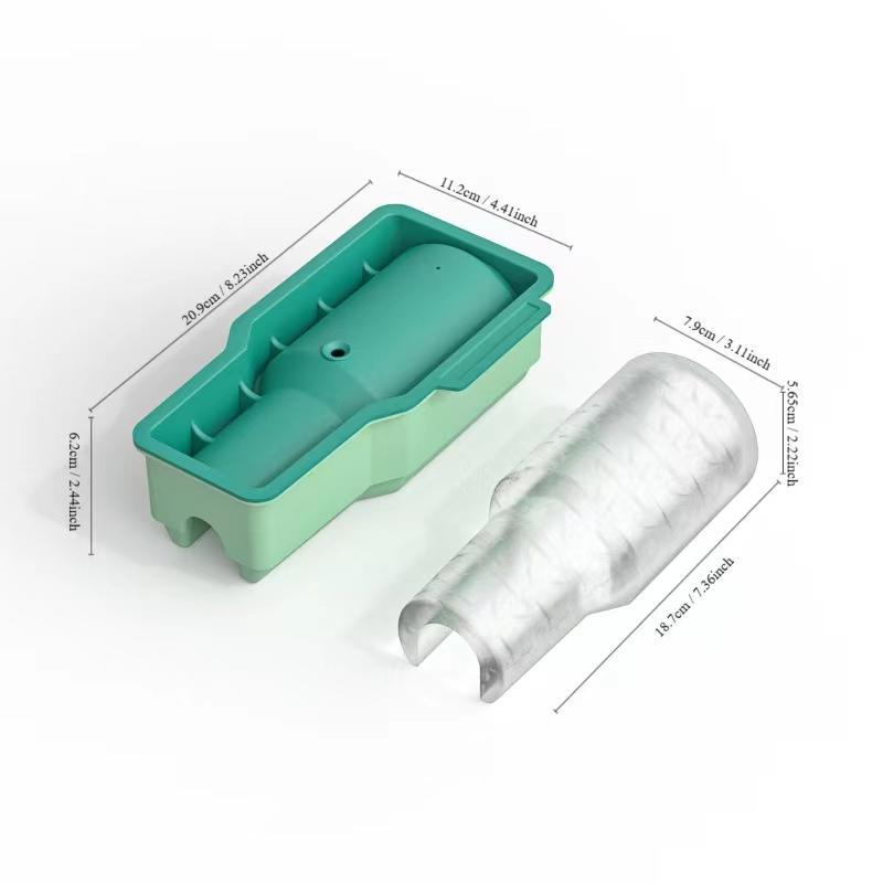 Ice Cube Tray for Stanley Cup, 1 Count Ice Mold for Stanley Cup, Kitchen Ice Cube Tray Compatible with Stanley Cup, Cylinder Ice Cube Mold, Silicone Ice Cube Tray for Tumbler Cup, Whiskey, Freezer 1