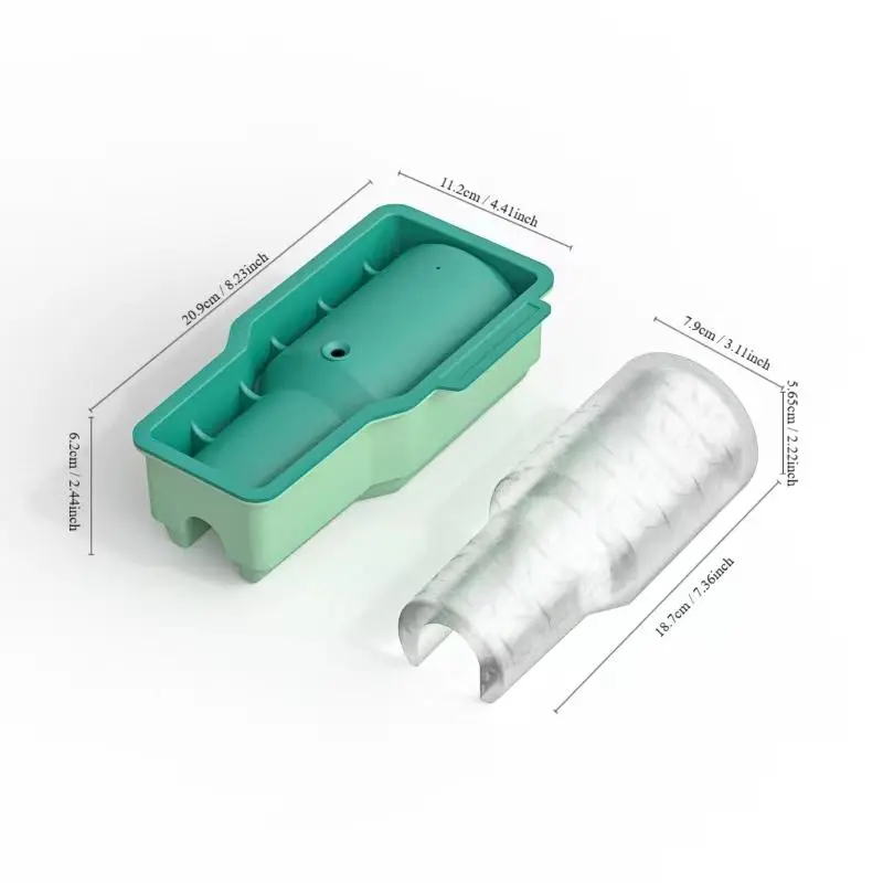 Ice Cube Tray for Stanley Cup, 1 Count Ice Mold for Stanley Cup, Kitchen Ice Cube Tray Compatible with Stanley Cup, Cylinder Ice Cube Mold, Silicone Ice Cube Tray for Tumbler Cup, Whiskey, Freezer, Kitchenware 1