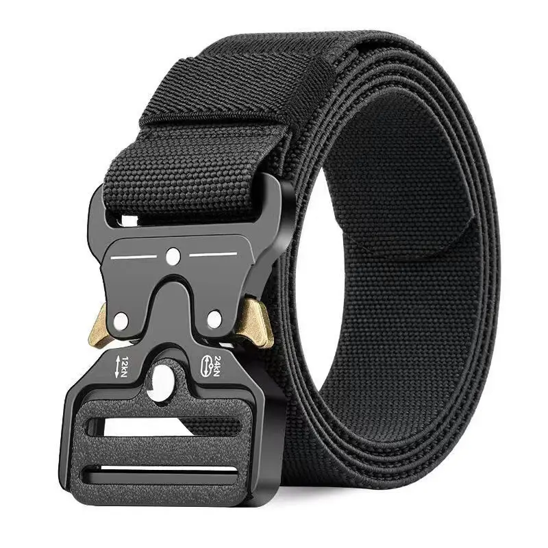 Thắt Lưng Chiến Thuật, Thiết Kế Rắn Hổ Mang, Làm Bằng Vải Bố Và Nylon, Được Làm Bằng Chất Liệu Nhựa, Thích Hợp Cho Các Hoạt Động Ngoài Trời, Đa Năng, Thích Hợp Cho Quần Rằn Ri, Khóa Mạnh, Sinh Tồn Ngoài Trời, Tập Luyện Thể Chất