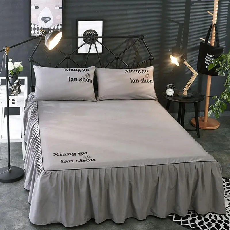 Bed bedsheet, single piece 1.35 bed skirt, bedsheet