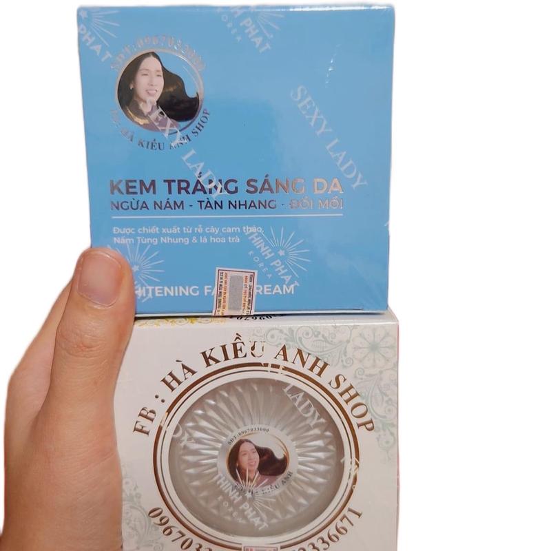kem face nám _ dưỡng trắng sexy lady hà kiều anh Làm Đẹp Da Skincare Chăm Sóc Da