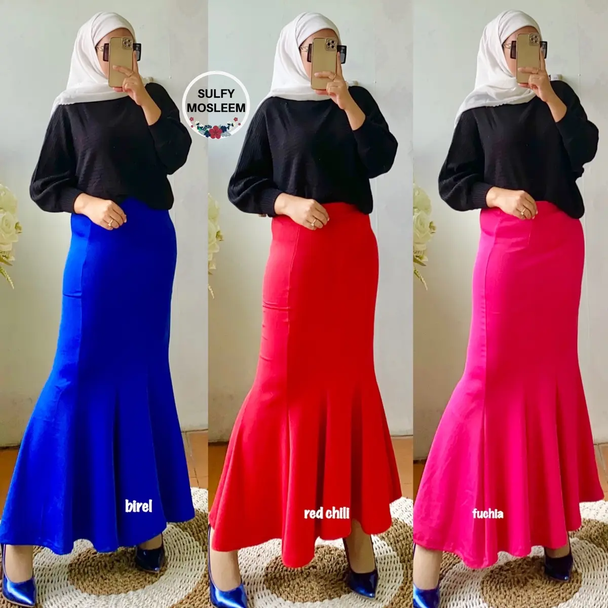 ROK DUYUNG MERMAID SCUBA ELEGANT TERLARIS Polos