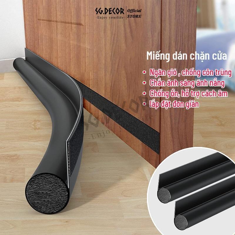 [SG.DECOR] Nẹp Mút Xốp Vỏ Da 96cm – Gia Dụng Thông Minh, Chặn Khe Cửa Gió, Cách Nhiệt & Ngăn Côn Trùng