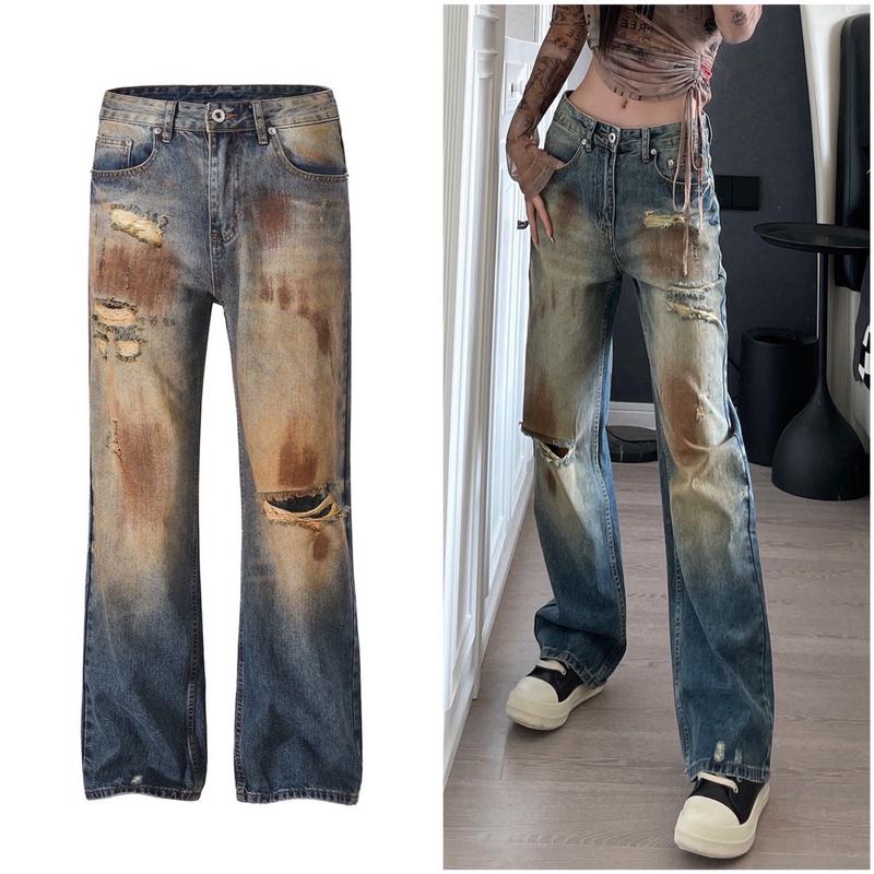 Product Introduction of Quần jean ống rộng nam nữ 2024 NEW STYLE Menswear Pants Có Túi quan bobig size bo quang chau 7
