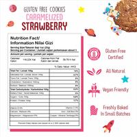 Gambar Gluten Free Cookies Caramelized Strawberry 75 Gram dari VERLINOLA Kota Administrasi Jakarta Selatan 3 Tokopedia