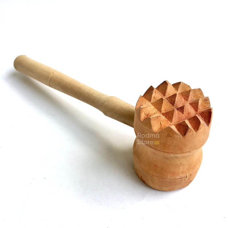 PALU DAGING KAYU / ALAT GEPUK / PALU KAYU / MEAT HAMMER