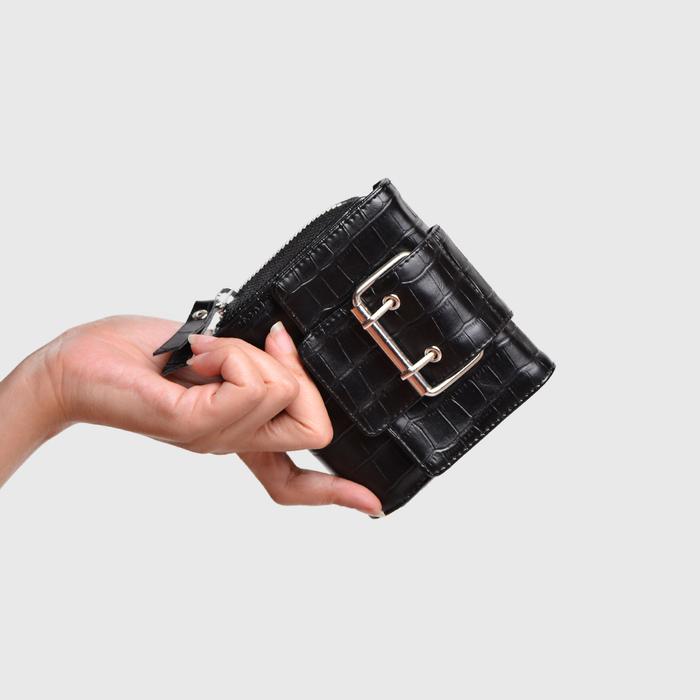 Gambar Adorableprojects - Zandia Wallet Croco Black - Dompet Wanita - Warna dari Adorableprojects Kota Bandung Tokopedia