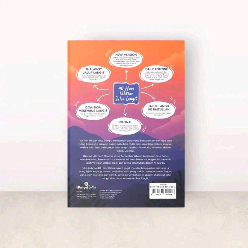 Paket 2 Buku 40 Hari Ikhtiar Jalur Langit - The Power Of Jalur Langit ( Isi 2 Buku ) 2