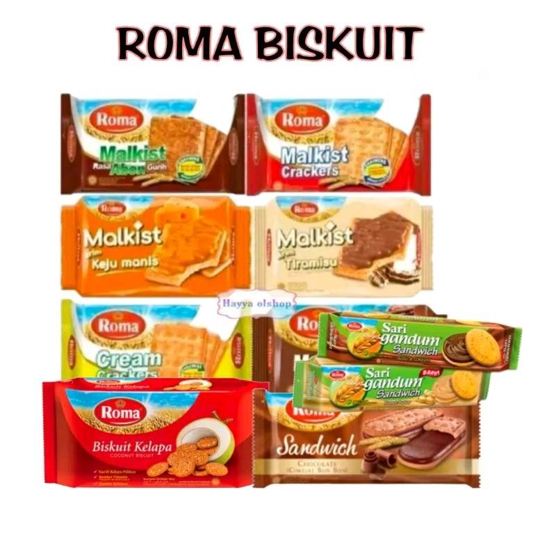 ROMA Biskuit Aneka Biskuit Roma Kelapa Sari Gandum Jajanan - Shop ...