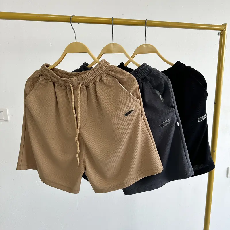 Combo 3,4,5 quần short nam vải tổ ong thời trang 2