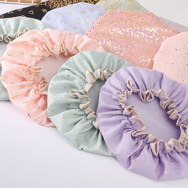 Product Introduction of Mũ Tắm, Không Thấm Nước, Đàn Hồi Đôi, Chống Bụi Và Chống Khói, Làm Bằng Polyester, Che Tóc Dày, Thích Hợp Cho Phụ Nữ, Mũ Tắm 15