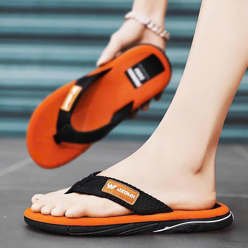 Dép Xỏ Ngón Đi Biển Dép Tông Nam Thời Trang Phong Cách Trẻ Trung Dành Cho Mọi Lứa Tuổi Chất Liệu Đế EVA Siêu bền lào