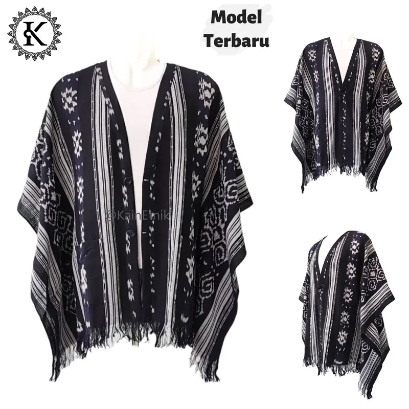 Cardigan Batwing Tenun - Cardigan Tenun Etnik 0