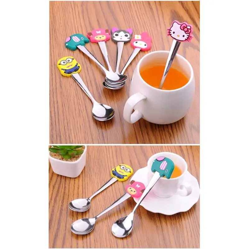 Sendok stainless Anak Karakter Lucu / Sendok Teh karakter 6
