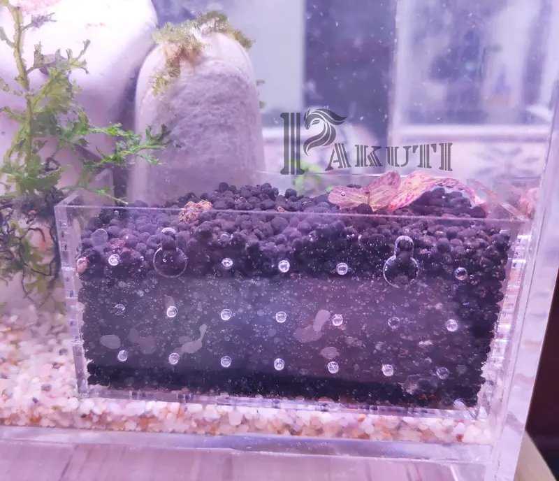 Hộp|Cốc|Khay acrylic trong suốt đựng phân nền trồng cây thủy sinh trang trí hồ cá 2