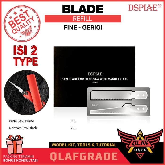Gambar REFILL FINE BLADE pen gergaji aluminium hand saw dspiae - REFILL FINE BLADE dari Wahkhilaf Kota Surabaya 4 Tokopedia