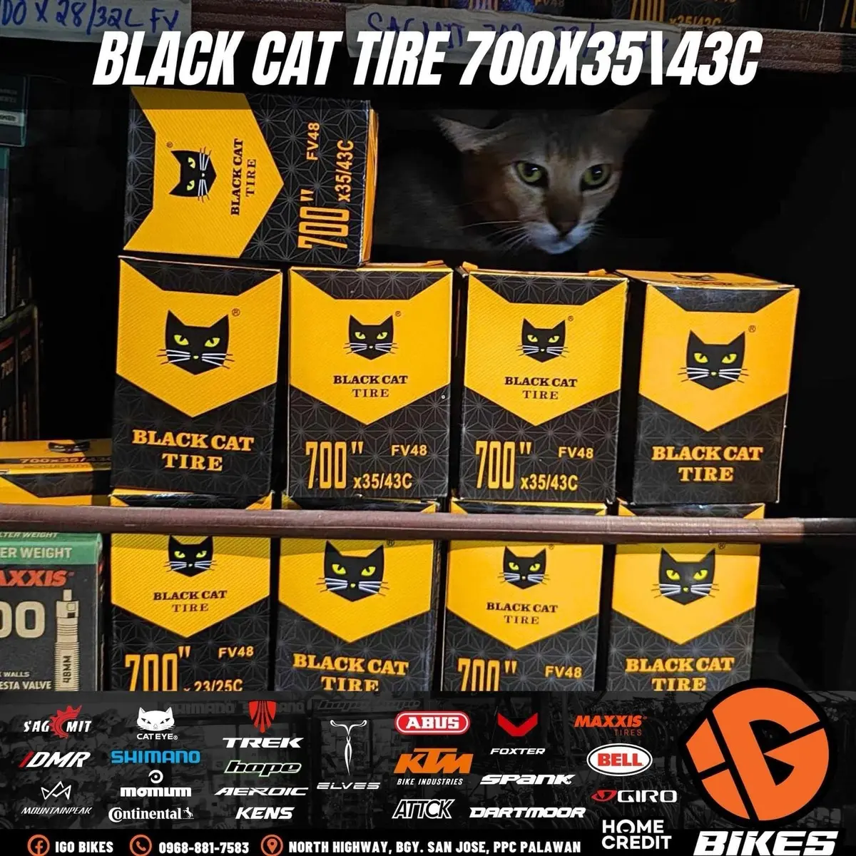 ￼Săm ruột xe Điện Black Cat. dùng cho xe 133, gogo, Vespa, Xmen,  xe đạp điện